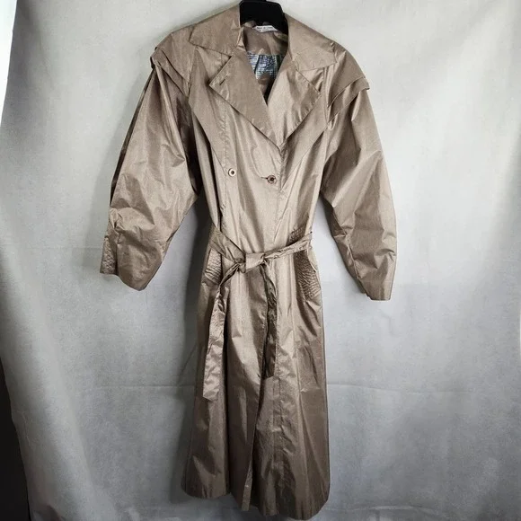 British Mist Jackets Coats British Mist Double Breasted Rain